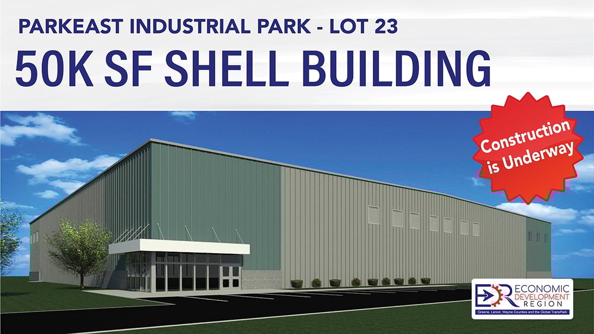 new-construction-50k-shell-building-goldsboro-nc-industrial-park